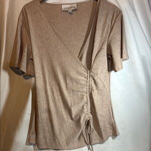 Alex and Parker gold shirt